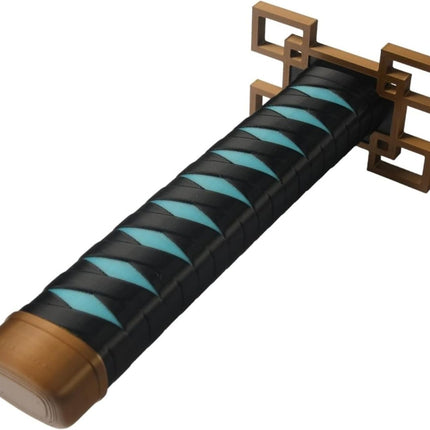 Monenjoy 鬼滅の刃 霞柱風 24cm 刃47cm 時透 西洋 格納式剣 無一郎 おもちゃ 剣 3Dプリント 面白い 伸縮刀 小道具 樹脂製造 インテリア装備品 プラスチック - Monenjoy