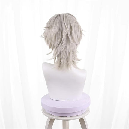 Monenjoy 崩壊スターレイル 桂乃芬 ウィッグ 80cm ロング 自然 ショート ボブ フルウィッグ ストレート ウイッグ wig かつら フルウィッグ ミディアム セミロング - Monenjoy