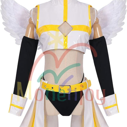 Monenjoy 2.5次元の誘惑 喜咲アリア コスチューム JK服 高校服 コスプレ衣装 髪飾り付 cosplay ハロウィン クリスマス 仮装 - Monenjoy