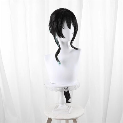 Monenjoy 崩壊スターレイル 桂乃芬 ウィッグ 80cm ロング 自然 ショート ボブ フルウィッグ ストレート ウイッグ wig かつら フルウィッグ ミディアム セミロング - Monenjoy