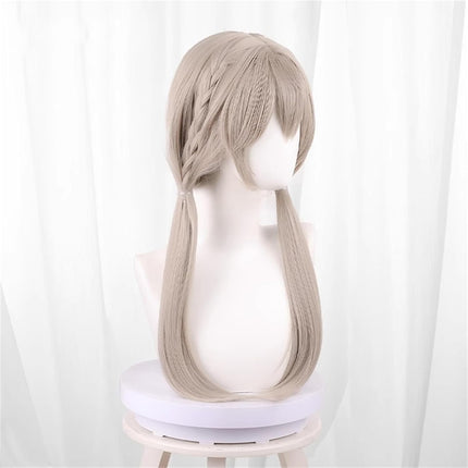 Monenjoy 崩壊スターレイル 桂乃芬 ウィッグ 80cm ロング 自然 ショート ボブ フルウィッグ ストレート ウイッグ wig かつら フルウィッグ ミディアム セミロング - Monenjoy