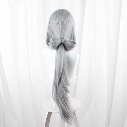 Monenjoy 崩壊スターレイル 桂乃芬 ウィッグ 80cm ロング 自然 ショート ボブ フルウィッグ ストレート ウイッグ wig かつら フルウィッグ ミディアム セミロング - Monenjoy