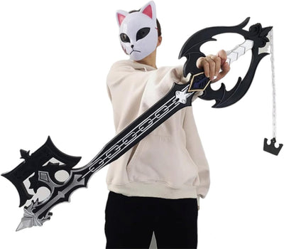 Monenjoy キングダムハーツ ソラ キーブレード 過ぎ去りし思い出 88*22cm 装備 鍵 PU製造 コスプレ道具 撮影道具 おもちゃ 手遊び ハロウィン レプリカ ハロウィン イベント - Monenjoy