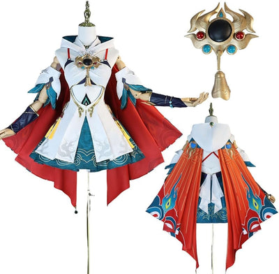 Monenjoy 崩壊スターレイル 三月なのか 巡狩の時代 雲璃 うんり コスチューム スタレ cosplay スタレ コスプレ衣装 - Monenjoy