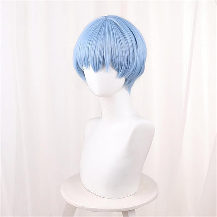 Monenjoy 葬送のフリーレン フリーレン ポニーテール ウィッグ ロング 自然 グラデーション フルウィッグ バレない セミロング ミディアム 可愛い ハイトーンカラー ハイライト かつら - Monenjoy