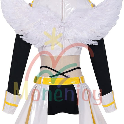 Monenjoy 2.5次元の誘惑 喜咲アリア コスチューム JK服 高校服 コスプレ衣装 髪飾り付 cosplay ハロウィン クリスマス 仮装 - Monenjoy