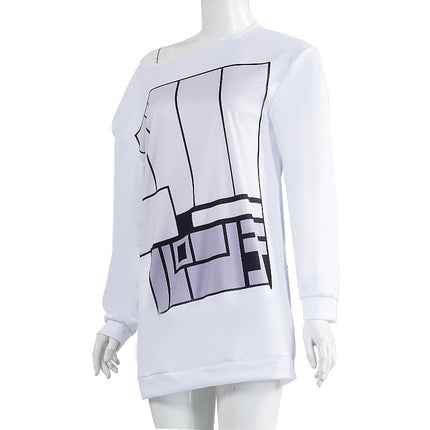 Monenjoy ダンダダン   モモ 綾瀬桃  コスプレ衣装 白色  パーカー ホームウェア  部屋着    スウェットシャツ フーディー ルームウェア  寢間着 コスチューム