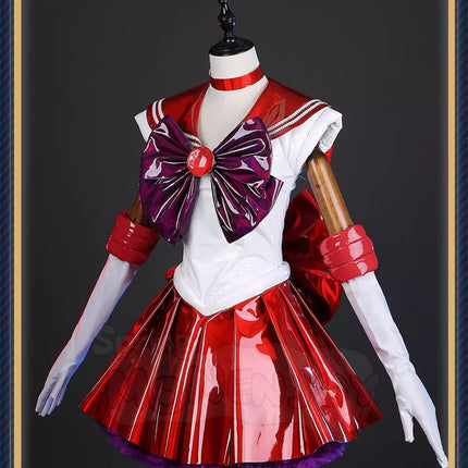 Monenjoy 美少女戦士セーラームーン 火野レイ / セーラーマーズ コスプレ衣装 セーラースーツ Ver コスチュームGS1377 - Monenjoy