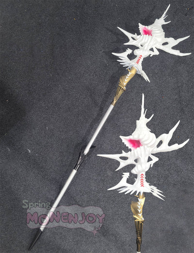 Monenjoy アークナイツ 濁心スカジ 行者Ver 長柄武器 法杖 コスプレ道具 180cm PLa材質 Skadi the Corrupting Heart イベント舞台対応 レプリカ MONENJOY