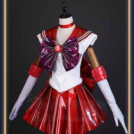 Monenjoy 美少女戦士セーラームーン 火野レイ / セーラーマーズ コスプレ衣装 セーラースーツ Ver コスチュームGS1377 - Monenjoy