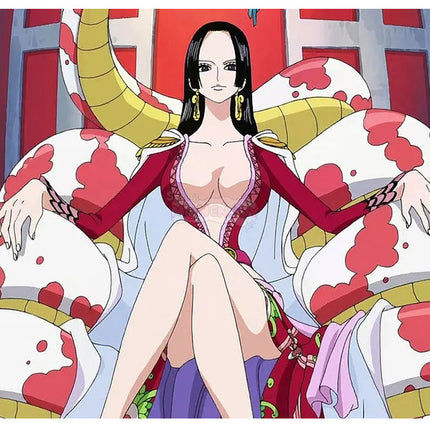 Monenjoy onepiece ワンピース 海賊女帝 ボア・ハンコック 九蛇海賊団  船長 コスプレ衣装GS1267 - Monenjoy