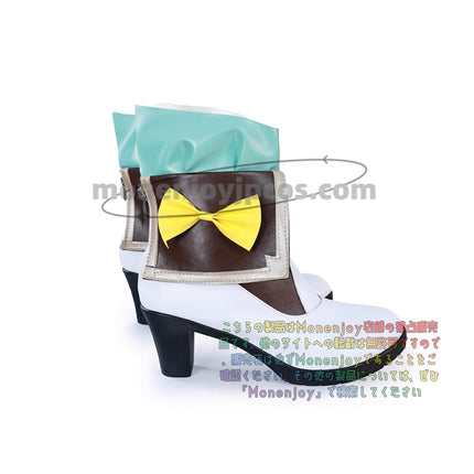 Monenjoy 崩壊スターレイル ホタル 靴 コスプレ道具 スパッツブーツ デザイン オーダーメイド - Monenjoy