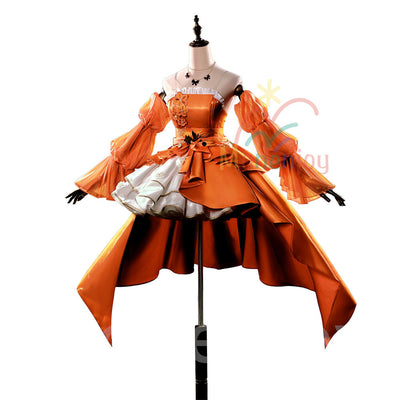Monenjoy 原神 璀夜华宴 宵宮 コスプレ衣装 洋服 ドレス イベント 舞台服 ワンピース MONENJOY