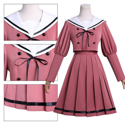 Monenjoy 薫る花は凛と咲く 和栗薫子 コスプレ衣装 JK服 セーラー服 学園服 桔梗学園 イベント ハロウィンGS1877