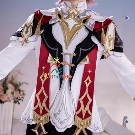 ชุดคอสเพลย์ Monenjoy Genshin Impact Dahlia, ชุด Mondo / Favonius Church, นักเทศน์แห่งเทพแห่งสายลม Barbatos