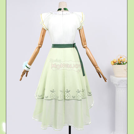 Monenjoy 中国コラボ 葬送のフリーレン×KFC コスプレ衣装 ワンピース コスチューム - Monenjoy
