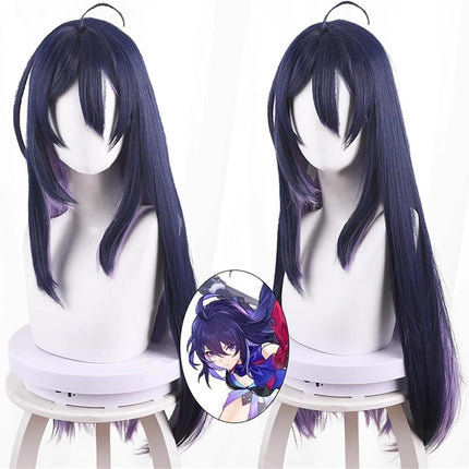 Monenjoy 崩壊スターレイル 桂乃芬 ウィッグ 80cm ロング 自然 ショート ボブ フルウィッグ ストレート ウイッグ wig かつら フルウィッグ ミディアム セミロング - Monenjoy