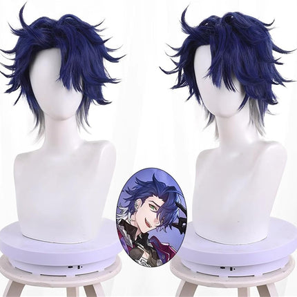 Monenjoy 崩壊スターレイル 桂乃芬 ウィッグ 80cm ロング 自然 ショート ボブ フルウィッグ ストレート ウイッグ wig かつら フルウィッグ ミディアム セミロング - Monenjoy