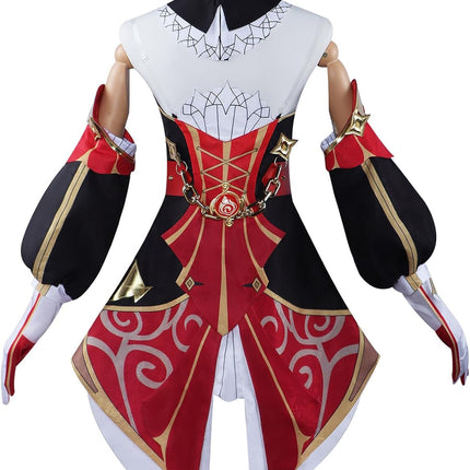 Monenjoy 原神 シュヴルーズ コスプレ衣装  帽子付Chevreuse 礼服 ワンピース 洋服 コスチューム イベント コスプレ ハロウィン 洋風 可愛い 舞台衣装 - Monenjoy