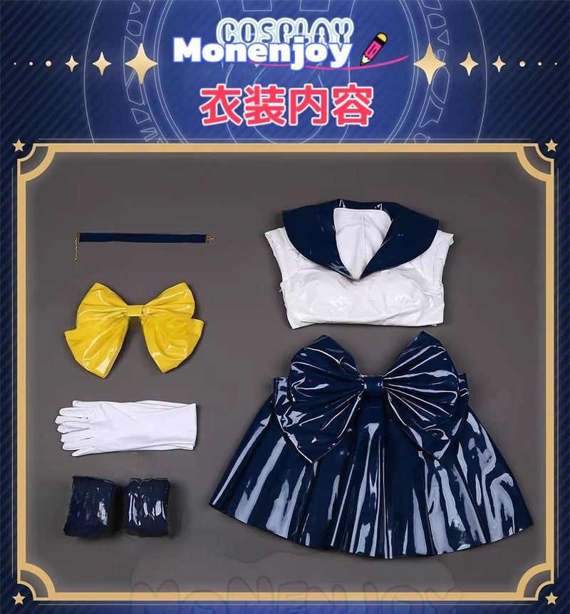Monenjoy 美少女戦士セーラームーン SuperS 天王はるか コスプレ衣装 スチューム セーラーウラヌス セーラースーツ Ver GS1381 - Monenjoy