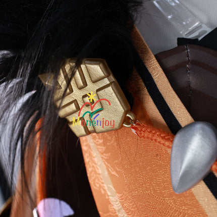 Monenjoy 原神 イアンサ コスプレ衣装 マスク付 3d樹脂製アクセサリー  Iansan - Monenjoy