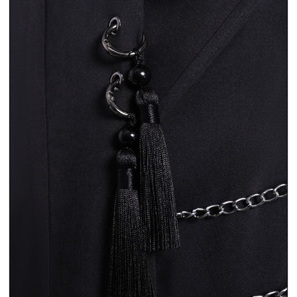 Monenjoy アニメーション映画『KPOPガールズ!デーモン・ハンターズ  サジャ・ボーイズ  コスプレ衣装 黒色 イベント