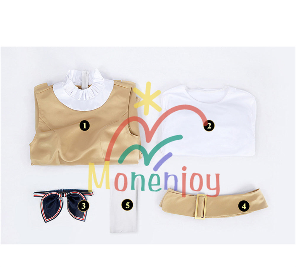 Monenjoy 映画M3GAN ミーガン2.0 SF映画 ワンピース 礼服 コスプレ衣装 仮装 洋服 - Monenjoy