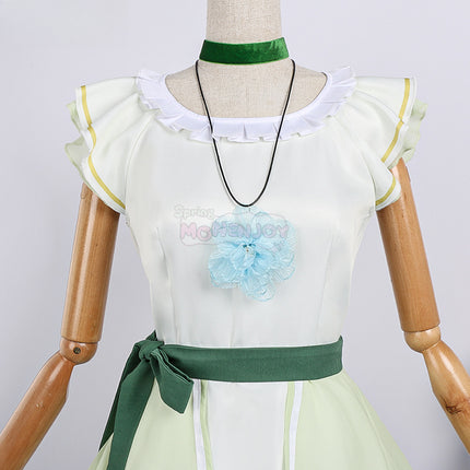 Monenjoy 中国コラボ 葬送のフリーレン×KFC コスプレ衣装 ワンピース コスチューム - Monenjoy