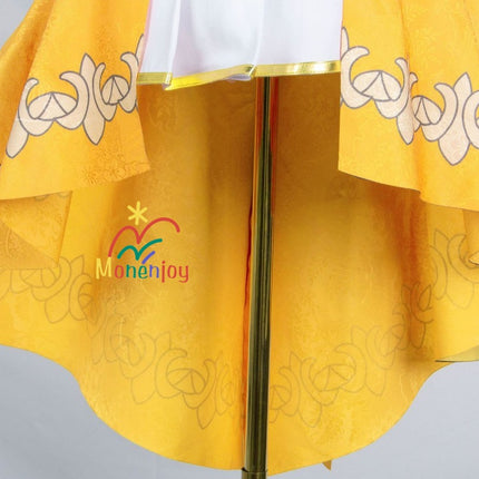 原神ナヴィア コスプレ衣装 立体3d樹脂装飾+帽子付属 高弾性マットレザー採用|MONENJOY   - Monenjoy