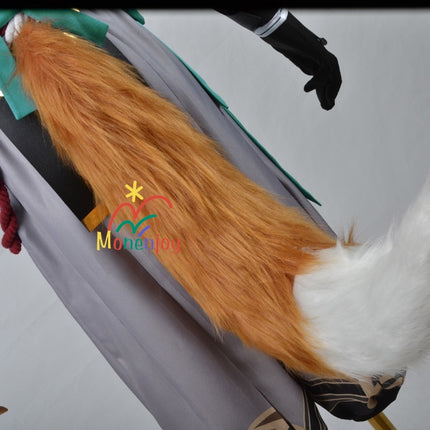 Monenjoy 原神 ゴローコスプレ衣装 Gorou 完全再現 犬耳ウィッグ&しっぽ付属可能 - Monenjoy