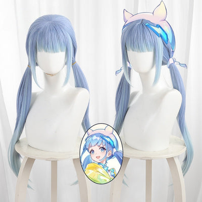 Monenjoy Honkai: Nexus Anima ナナフィ カツラ 70cm ウィッグ 崩壊:ネクサスアニマ コスプレ イベント