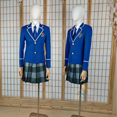 Monenjoy あんさんぶるガールズ! あんず 制服 ユニフォーム 転校生 コスチューム コスプレ