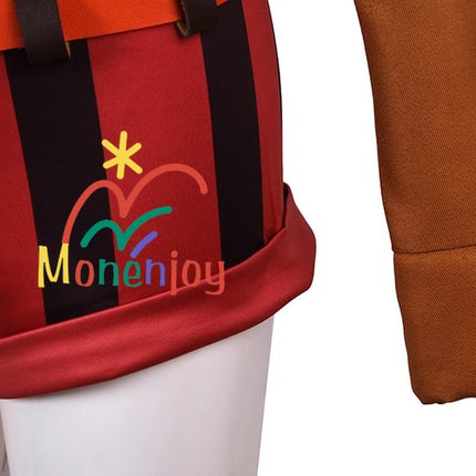 Monenjoy ONE PIECE ジュエリー・ボニー  RED コスチューム イベント 喰らい 仮装 おもちゃ 帽子付 元王下七武海  - Monenjoy