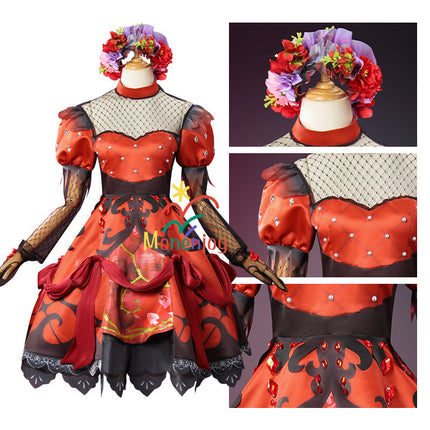 Monenjoy アイデンティティ5  少女 コスプレ衣装 ミズ・ボムグラナトプレート S37真髄1   UR衣装   実物化 イベントGS1350 - Monenjoy