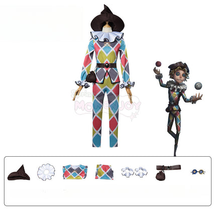 Monenjoy アイデンティティ5 曲芸師 青葉の赤 コスプレ衣装 第五人格/IdentityV イベント GS1337 - Monenjoy