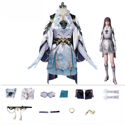 Monenjoy 恋と深空 流雲の風 コスプレ衣装 レイ・九黎の司命日常 戦闘セット イベント GS1301 - Monenjoy