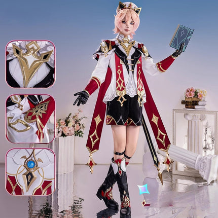 ชุดคอสเพลย์ Monenjoy Genshin Impact Dahlia, ชุด Mondo / Favonius Church, นักเทศน์แห่งเทพแห่งสายลม Barbatos