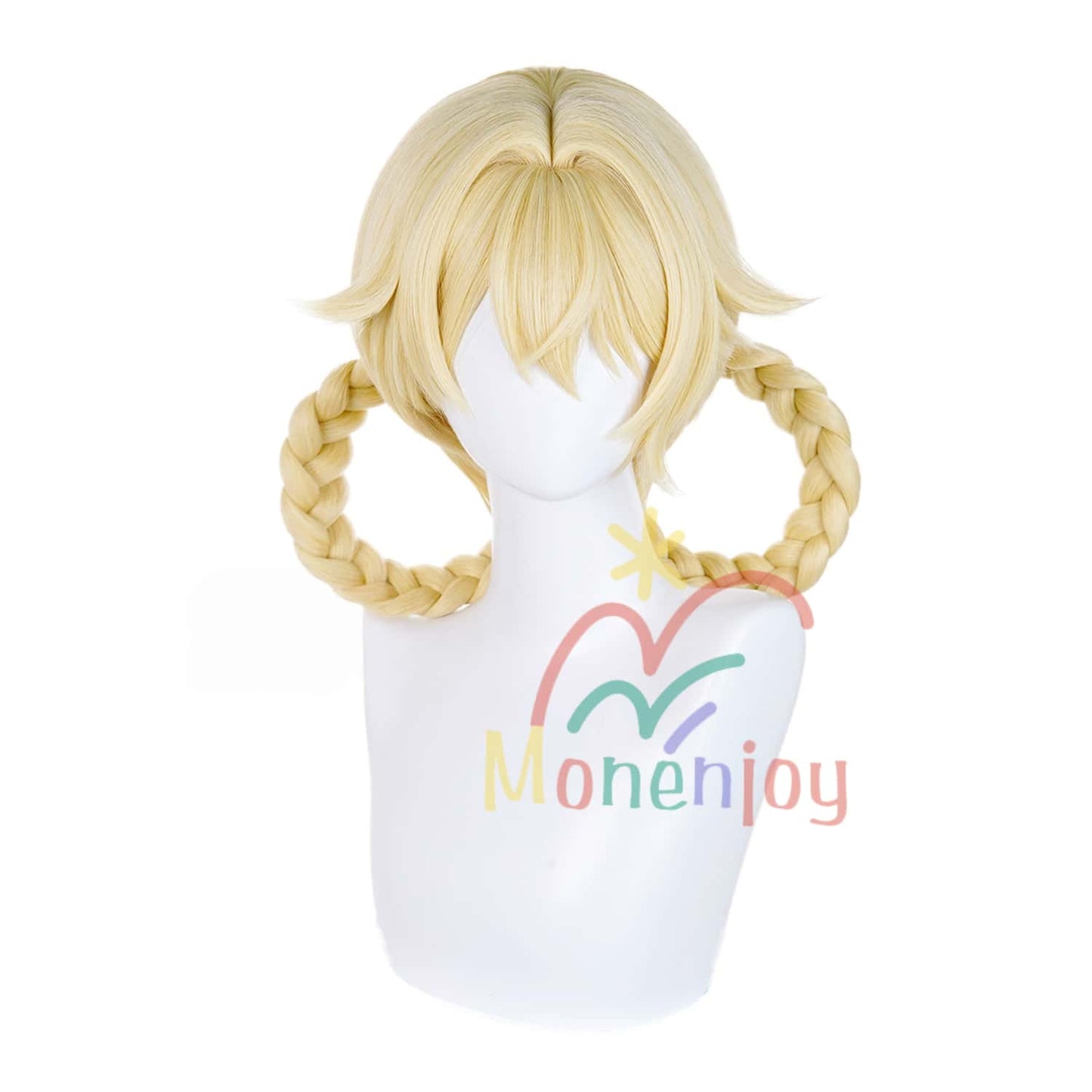 Monenjoy 原神 ヤフォダ ウィッグ 鬘 ナド・クライ 30cm コスプレ道具 アクセサリー Jahoda cosplay GSwig1019