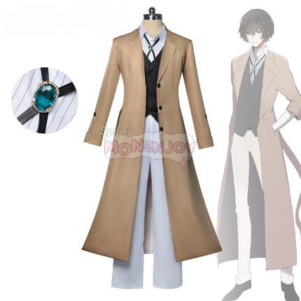 Monenjoy 文豪ストレイドッグス 太宰治  コスプレ衣装 制服 イベント 仮装 GS1339 - Monenjoy