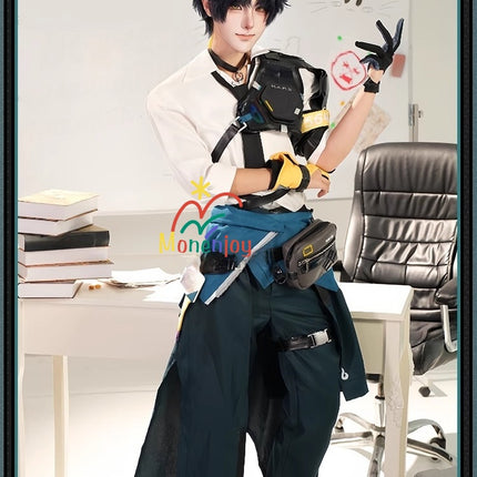 Monenjoy ゼンレスゾーンゼロ 浅羽悠真 コスプレ衣装 ゼンゼロ 対ホロウ第六課 コスチューム cosplay ハロウィン - Monenjoy