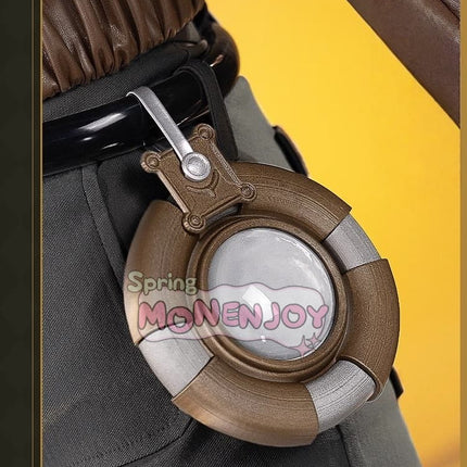 Monenjoy Identity 5 Prospector Highway Knight SSR หนังเทียม + กางเกงยืด + ชิ้นส่วนเรซิน 3 มิติ การผลิตซ้ำคุณภาพสูง