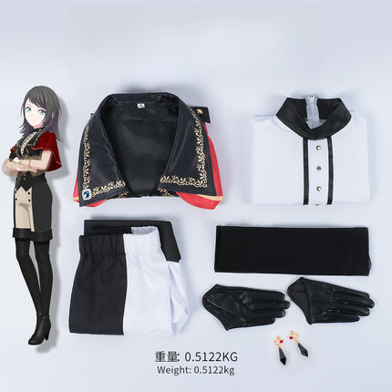 Monenjoy バンドリ!アヴェムジカ TVアニメ ムジカ  若葉 睦 三角 初華 八幡 海鈴 祐天寺 にゃむ 豊川 祥子 イヤリング贈り 舞台服 コスチューム 洋服 イベント 仮装 ロリータ 可愛い  - Monenjoy