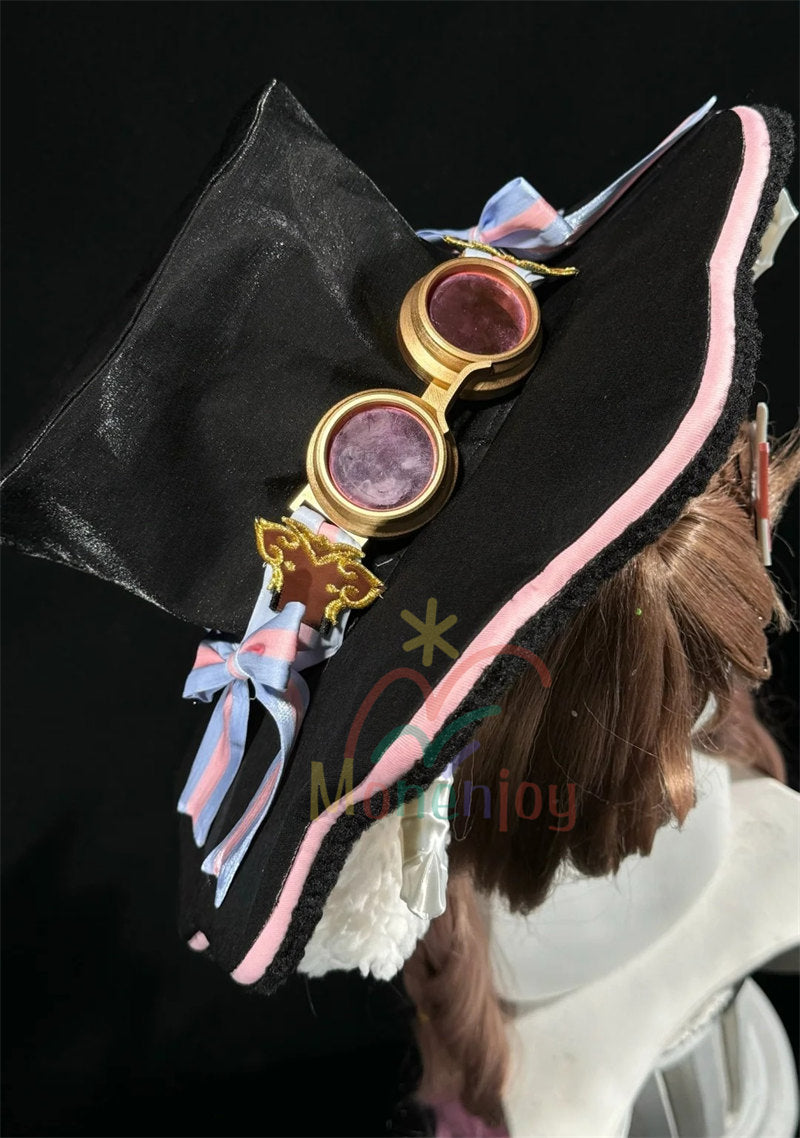 Monenjoy アークナイツ エンドフィールド エイヤフィヤトラ コスプレ衣装 Eyjafjalla コスチューム 帽子+鞄追加 明日方舟 イースタンシリーズ