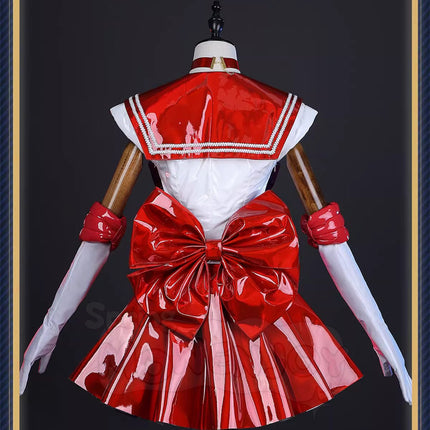 Monenjoy 美少女戦士セーラームーン 火野レイ / セーラーマーズ コスプレ衣装 セーラースーツ Ver コスチュームGS1377 - Monenjoy