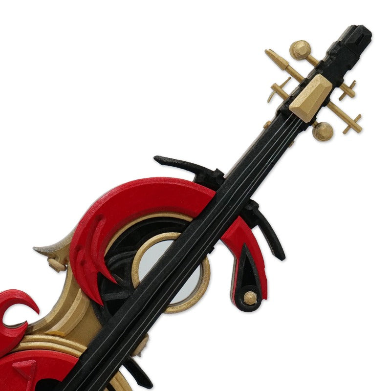Monenjoy 鳴潮 フローヴァ モチーフ 武器 コスプレ道具 バイオリン 75*35cm アクセサリー 法杖60cm 撮影道具 PVC製