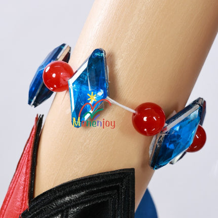 Monenjoy 原神 チャスカの衣装 トラロカンの夜霊  チャスカ コスプレ衣装 帽子付 3d樹脂神の目 Chasca コスチューム   - Monenjoy