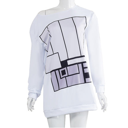 Monenjoy ダンダダン   モモ 綾瀬桃  コスプレ衣装 白色  パーカー ホームウェア  部屋着    スウェットシャツ フーディー ルームウェア  寢間着 コスチューム