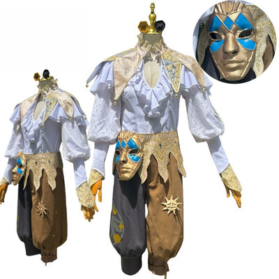 Monenjoy アイデンティティ5 泣きピエロ コスプレ 燃え尽きた太陽 SSR衣装 イベント 第五人格/IdentityV - Monenjoy