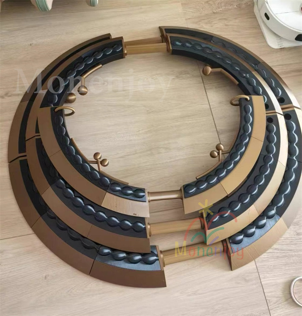 Monenjoy 超かぐや姫! 駒沢乃依 コスプレ弓矢セット 弓 矢筒 PETG素材 80cm 本格武器プロップ MONENJOY