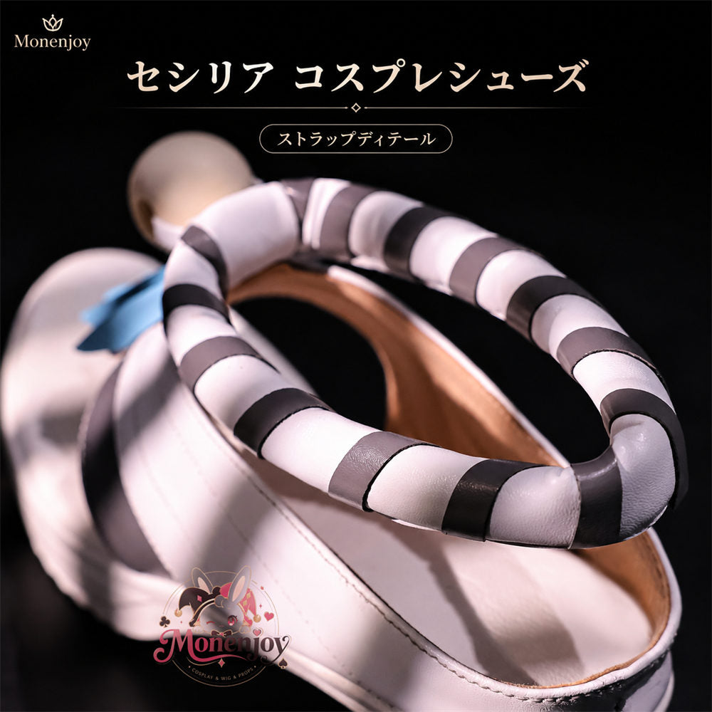 Monenjoy ゼンレスゾーンゼロ Cecilia セシリア サンダル コスプレシューズ 撮影道具 Zenless Zone Zero コスプレ道具 Monenjoy